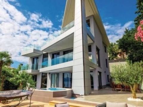 EKSKLUZIVNO!!!OPATIJA - CENTAR , PREKRASNA NOVA VILLA , 150 M OD MORA !!!
