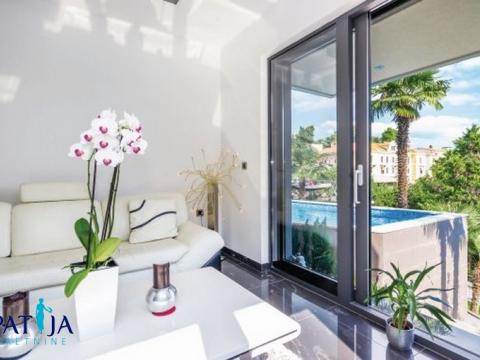 EKSKLUZIVNO!!!OPATIJA - CENTAR , PREKRASNA NOVA VILLA , 150 M OD MORA !!!