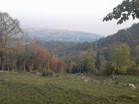 Matulji-Kućeli građevinsko zemljište 3530 m2 s pogledom na more