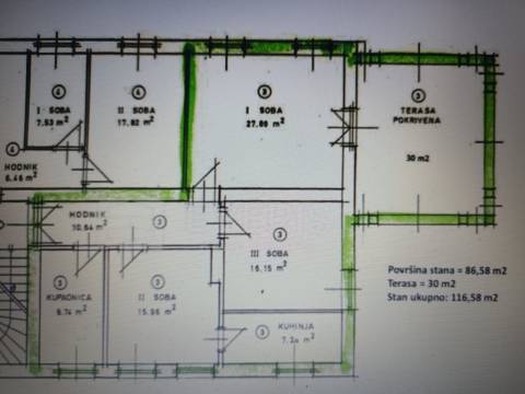 Квартиры Opatija - Centar, Opatija, 120m2