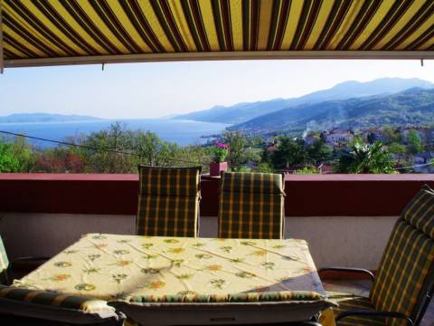 Matulji centar obiteljska kuća s uhodanim turističkom poslom