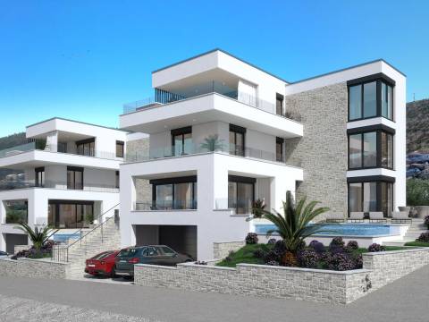 Vinjerac/Dalmatien, Villa 50m vom Meer, Sauna, Fitness