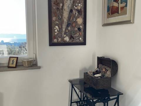 Njivice/Krk, Haus mit Pool und Meerblick