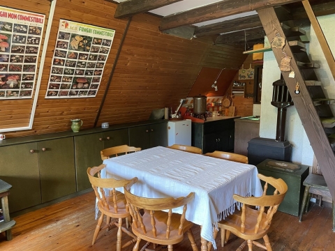 Gorski Kotar, planinska kuća okružena mirom