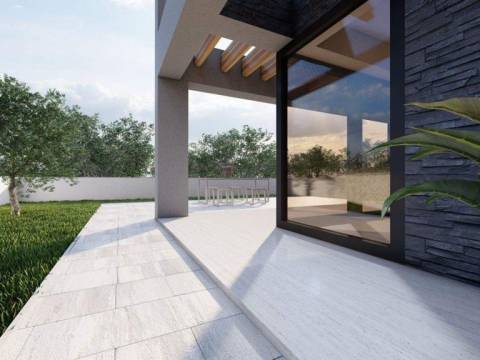 Otok Krk, Malinska- luksuzna villa sa dvije stambene jedinice, bazen