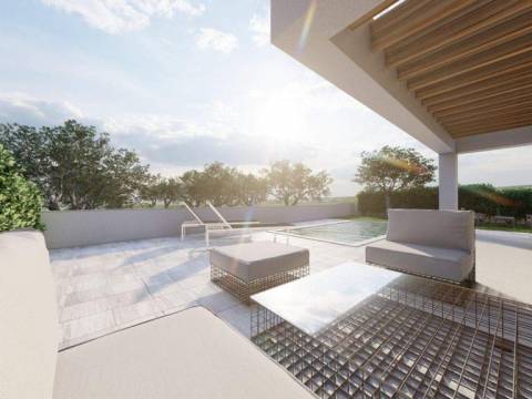 Otok Krk, Malinska- luksuzna villa sa dvije stambene jedinice, bazen