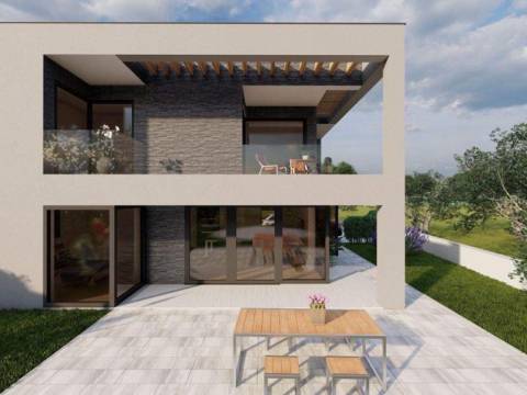 Otok Krk, Malinska- luksuzna villa sa dvije stambene jedinice, bazen