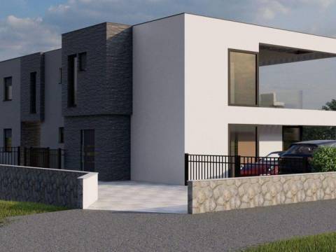 Otok Krk, Malinska- luksuzna villa sa dvije stambene jedinice, bazen