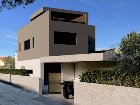 Vir, moderna villa sa bazenom, s pogledom na more   https://mydalmacia.de/