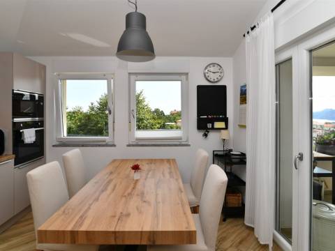 Kastav - penthouse s pogledom na more