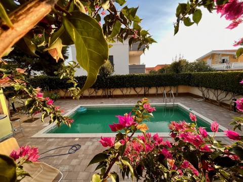 Vir, kuća 5 apartmana 100m do plaže-južna strana https://mydalmacia.de/