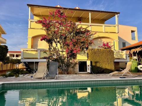 Vir, kuća 5 apartmana 100m do plaže-južna strana https://mydalmacia.de/