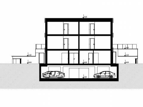 Građevno zemljište 15 m od mora, sa projektima i građevnom dozvolom za 6 stambenih jedinica,