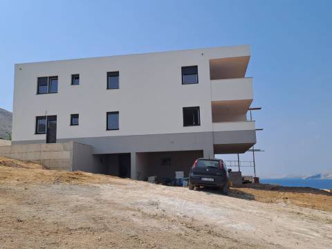 Pag, apartman u  novogradnji 
