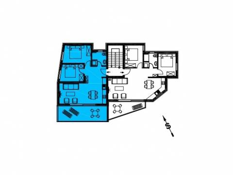 Квартиры Povile, Novi Vinodolski, 75,57m2