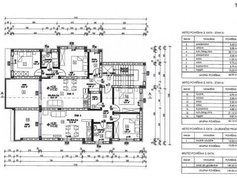 Flats Novi Vinodolski, 61m2