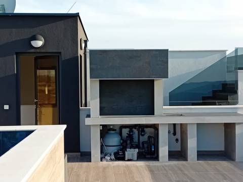 Privlaka, Apartment S6 with pool/roof terrace