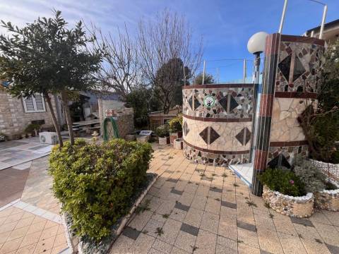 Vir/south side,  house with pool 150m to the beach