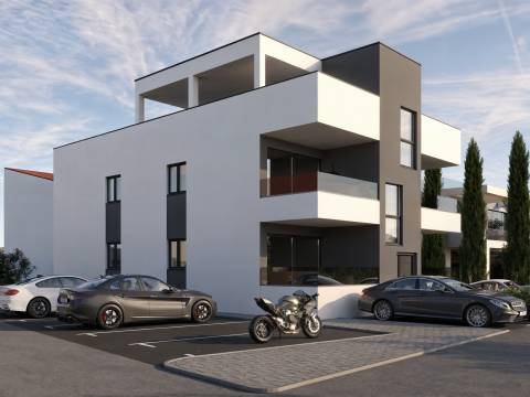 Vir, novi apartman S1 južna strana sa vlastitim vrtom