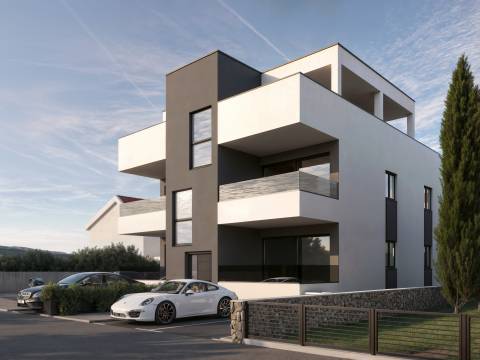 Vir, apartman S3 južna strana sa krovnom terasom/pogledom na more