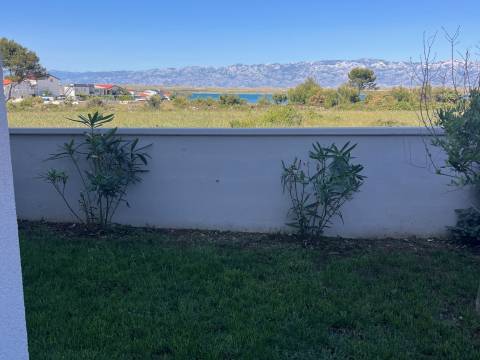 Vir, new building E1 sea view and garden on the ground floor