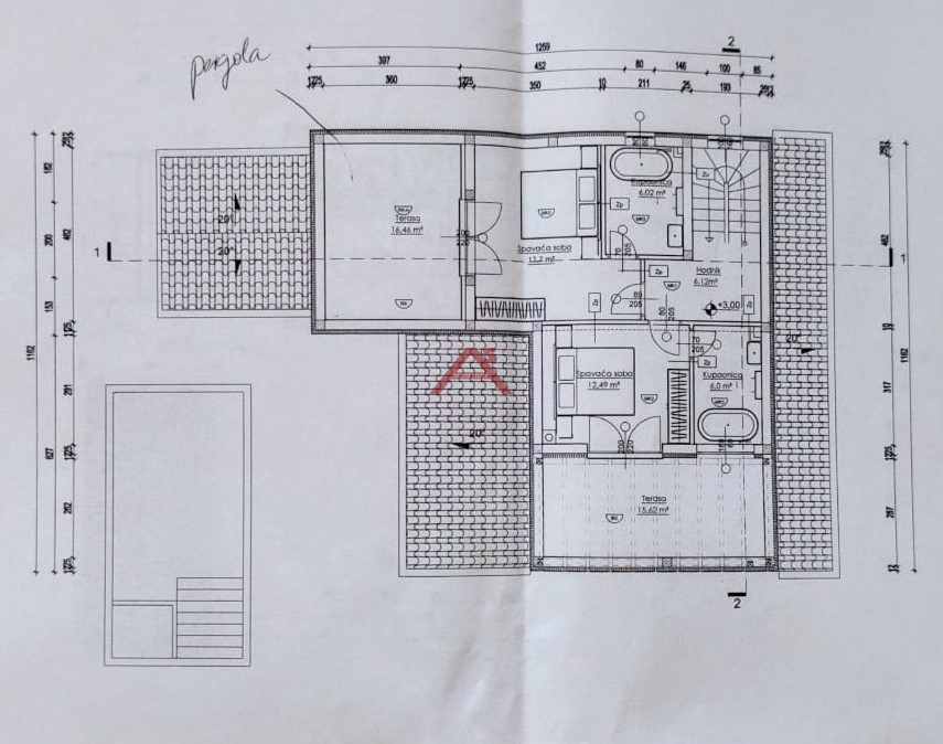 Grundstück Vrsi, 567m2