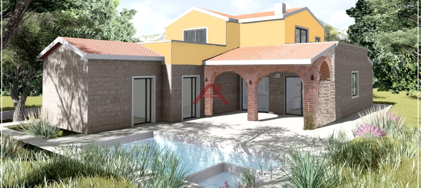 Grundstück Vrsi, 567m2