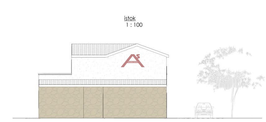 Grundstück Vrsi, 567m2