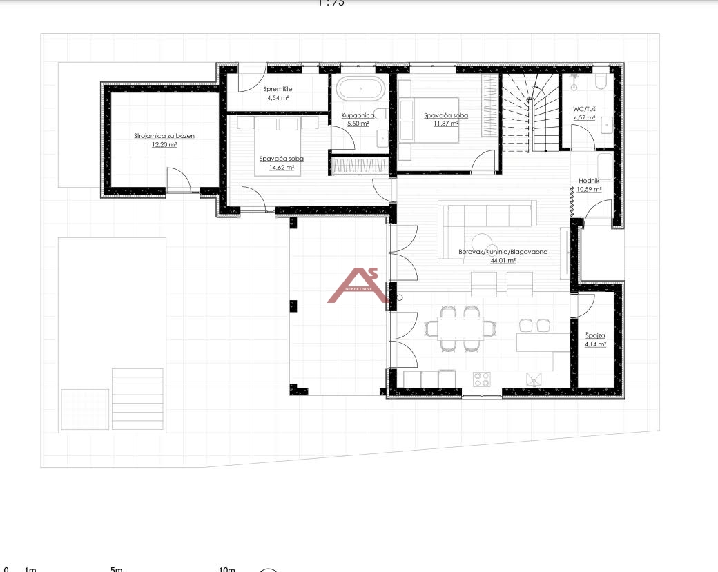 Grundstück Vrsi, 567m2