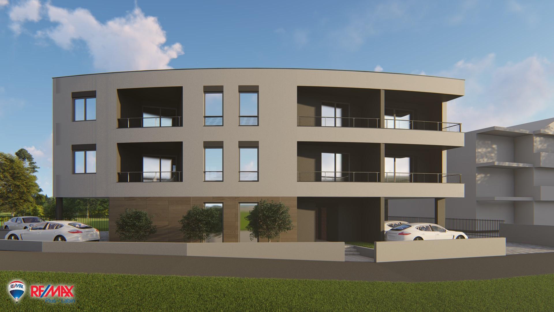 ISTRA, ŠTINJAN, ZEMLJIŠTE SA DOZVOLOM ZA GRADNJU STANOVA