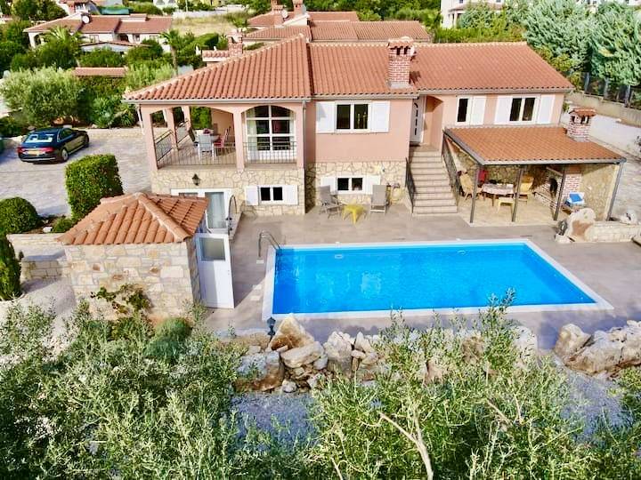 POREČ, OKOLICA, ODLIČNA KUĆA S POGLEDOM NA MORE