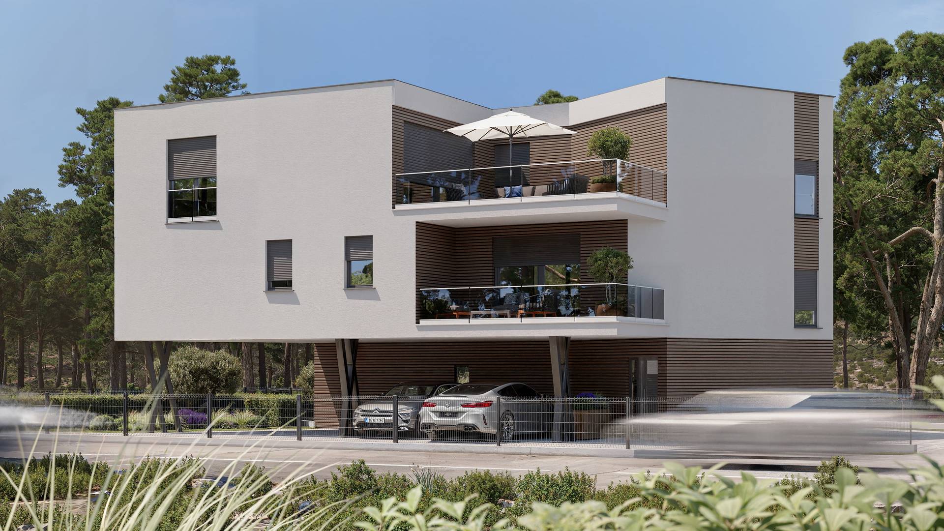 UMAG, BAŠANIJA, NOVI PENTHOUSE/STAN SAMO 250 METARA OD PLAŽE EKSKLUZIVA AGENCIJE C21