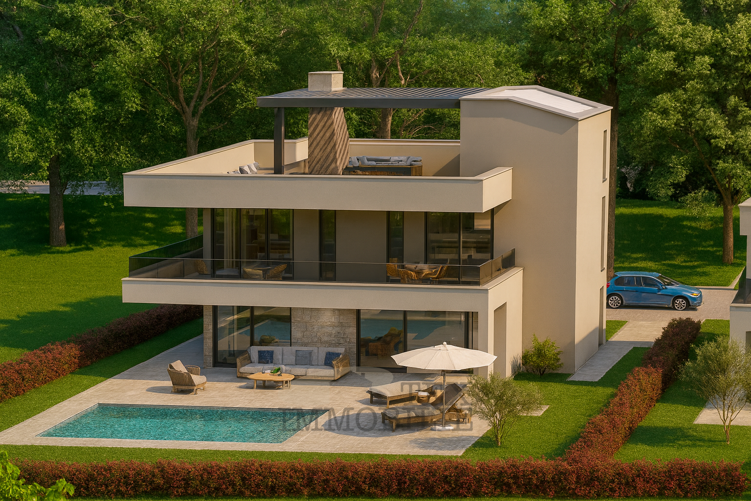 New luxury villa near Porec