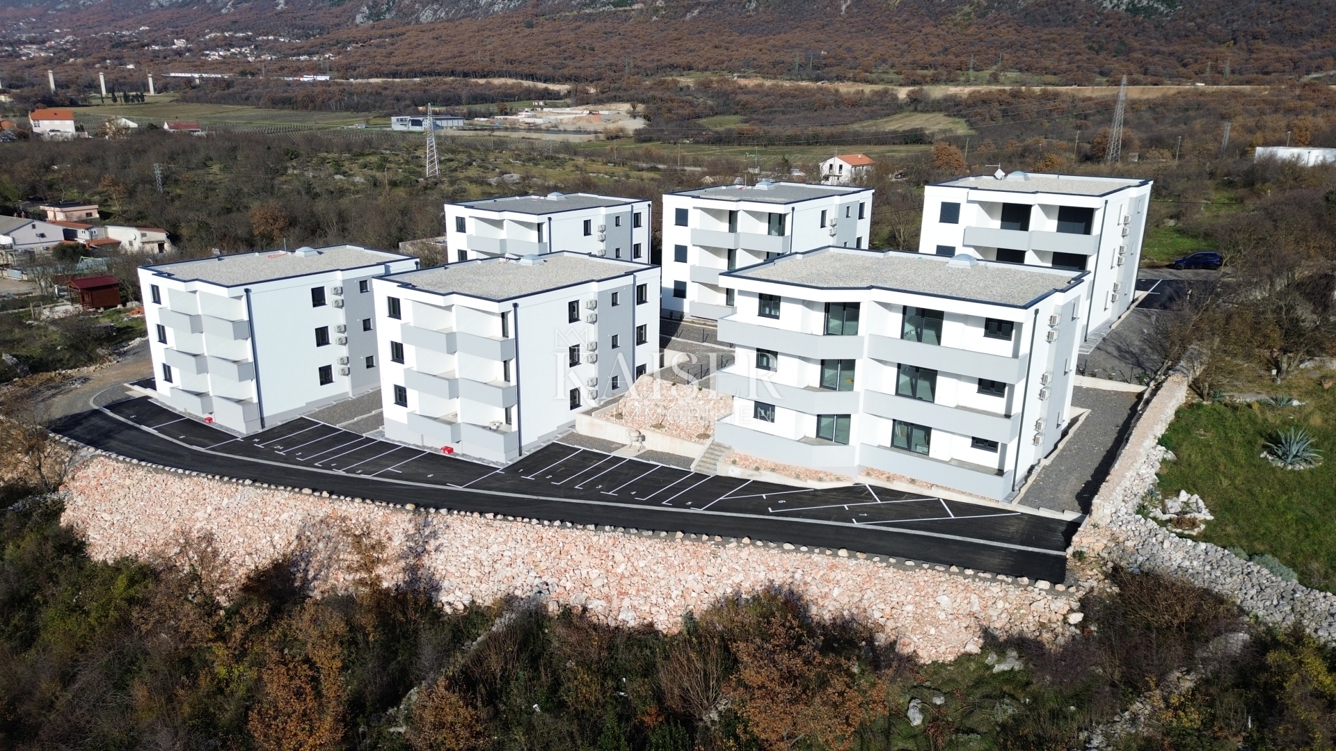 Novi Vinodolski - Wohnung im 1. Stock, Neubau, 66m2