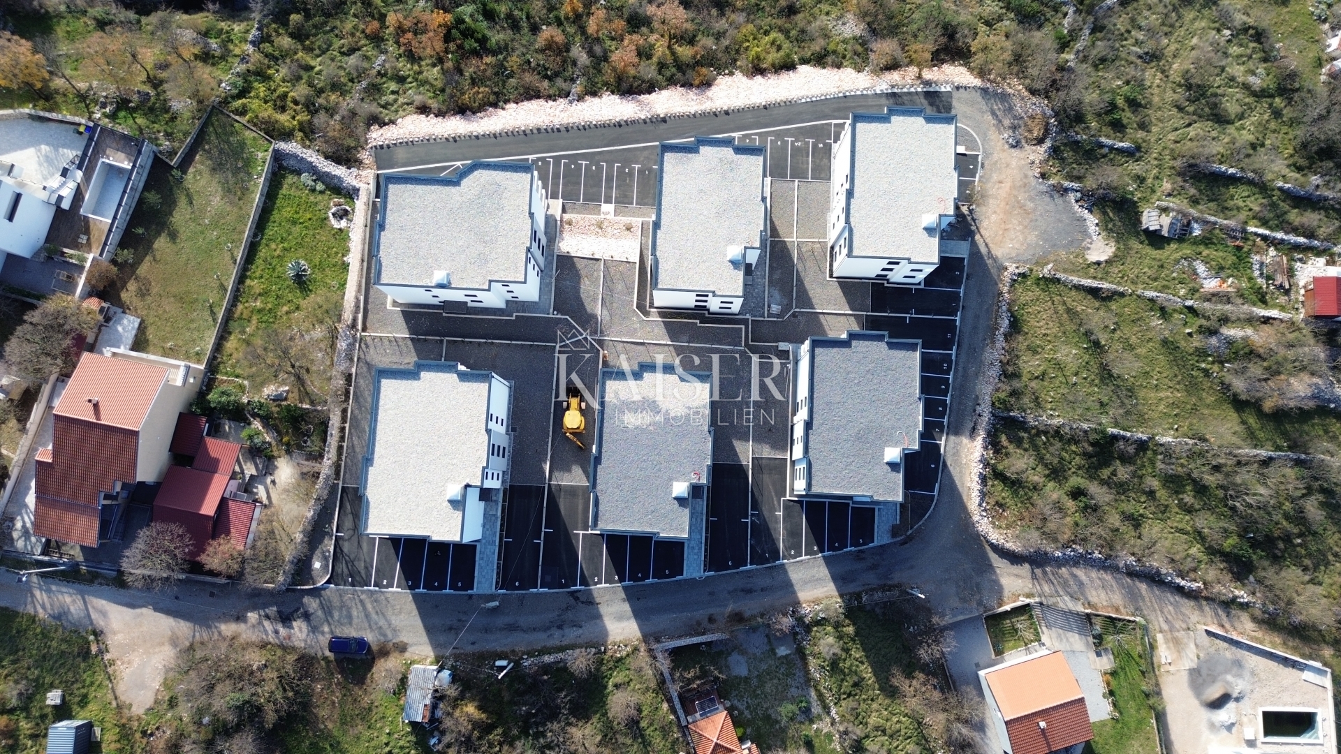 Novi Vinodolski - Wohnung im 1. Stock, Neubau, 66m2