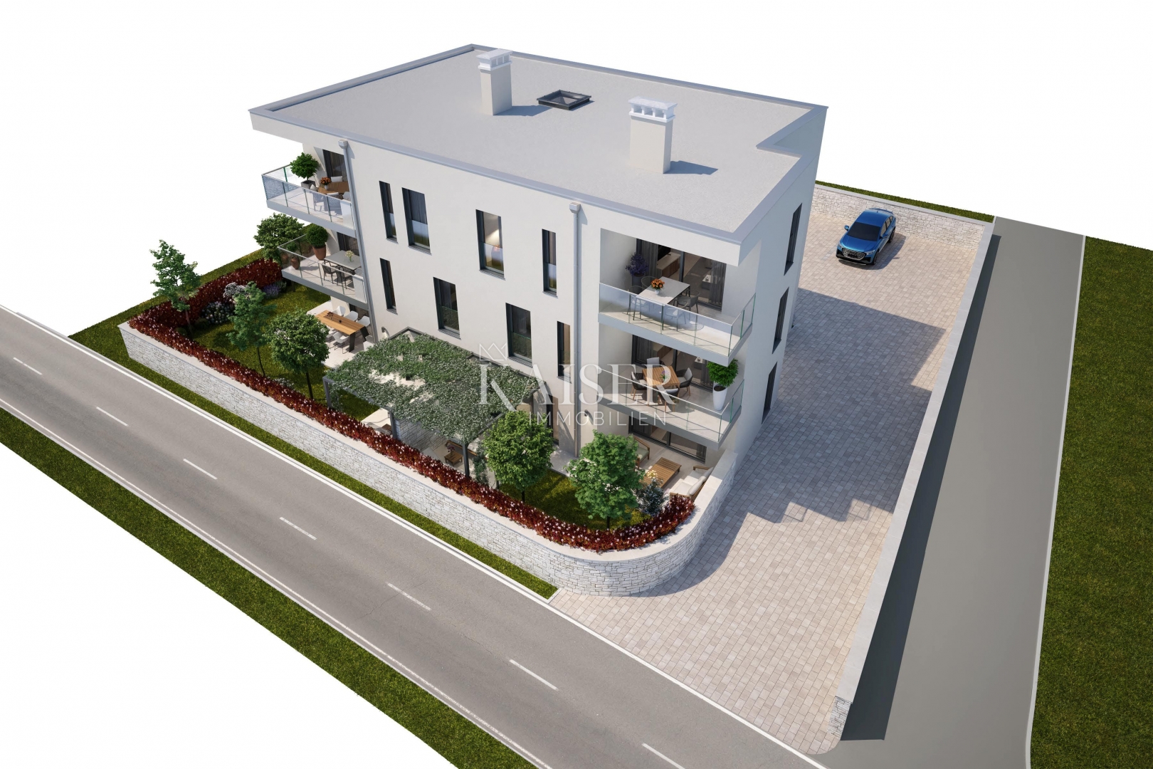 Istra, Umag, Zambratija. Novogradnja!!! Stan u prizemlju na super lokaciji!!!