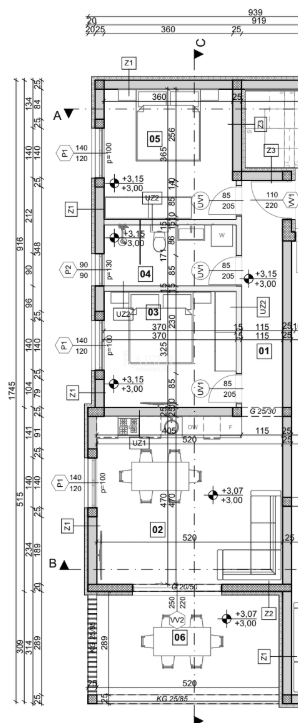 Vodice, Šibenik – Modernes Apartment mit zwei Schlafzimmern und überdachter Terrasse, 700 m vom Meer entfernt