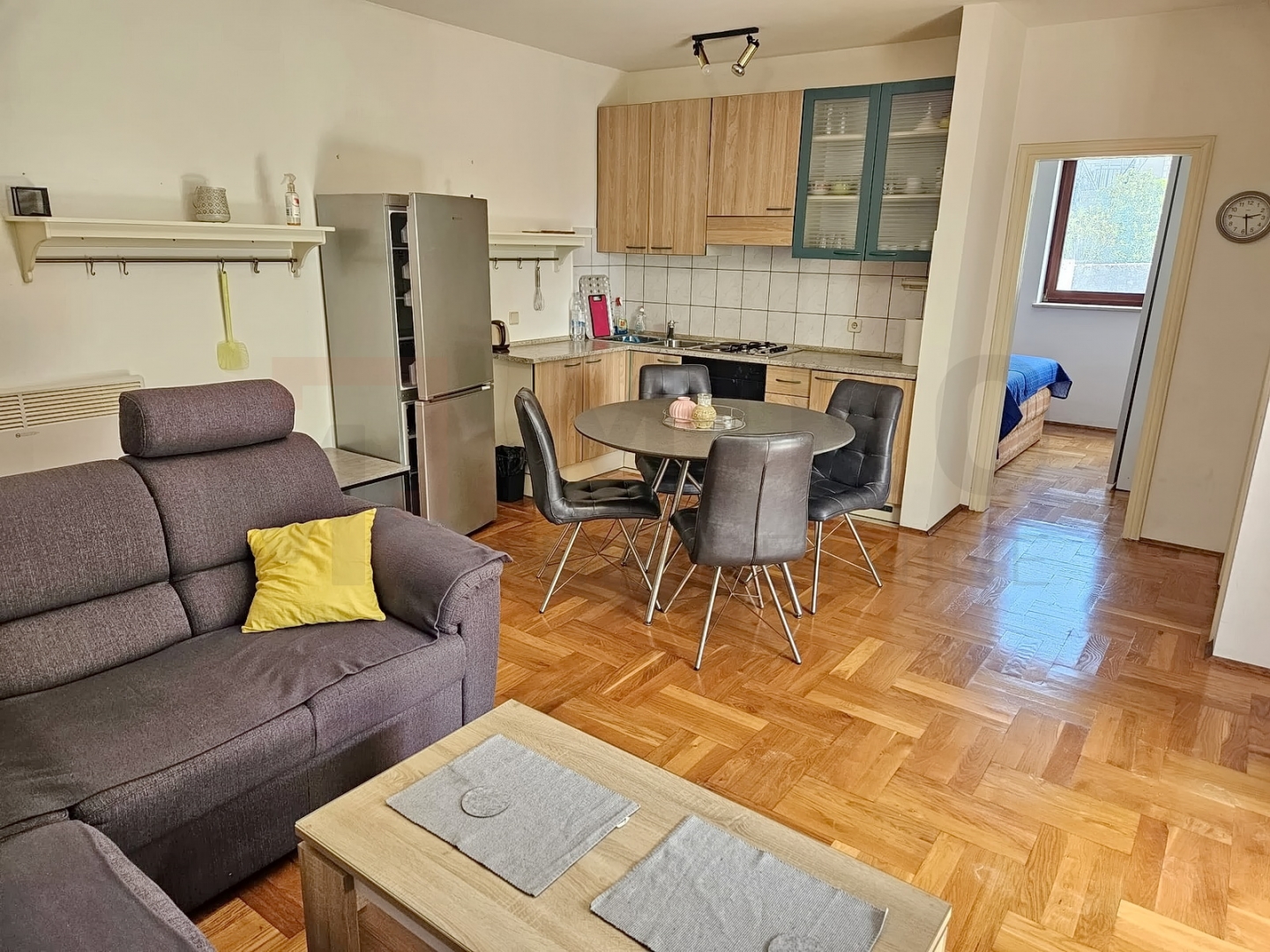 Malinska, namješten apartman 150m od mora,PRODAJA!